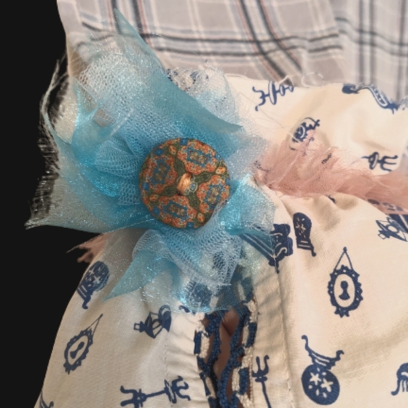 Bloomers Up cycled OOAK Festival Boho Hippie Cottage Core Pants - Picture 2 of 9